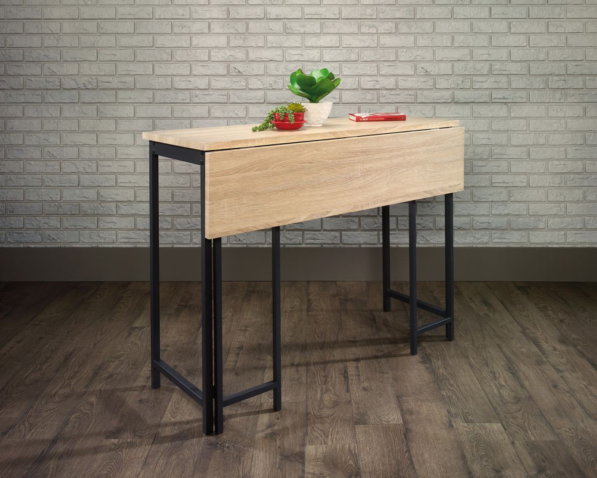 INDUSTRIAL STYLE HIGH WORK TABLE WITH FLIP EXTENSION CasaFenix