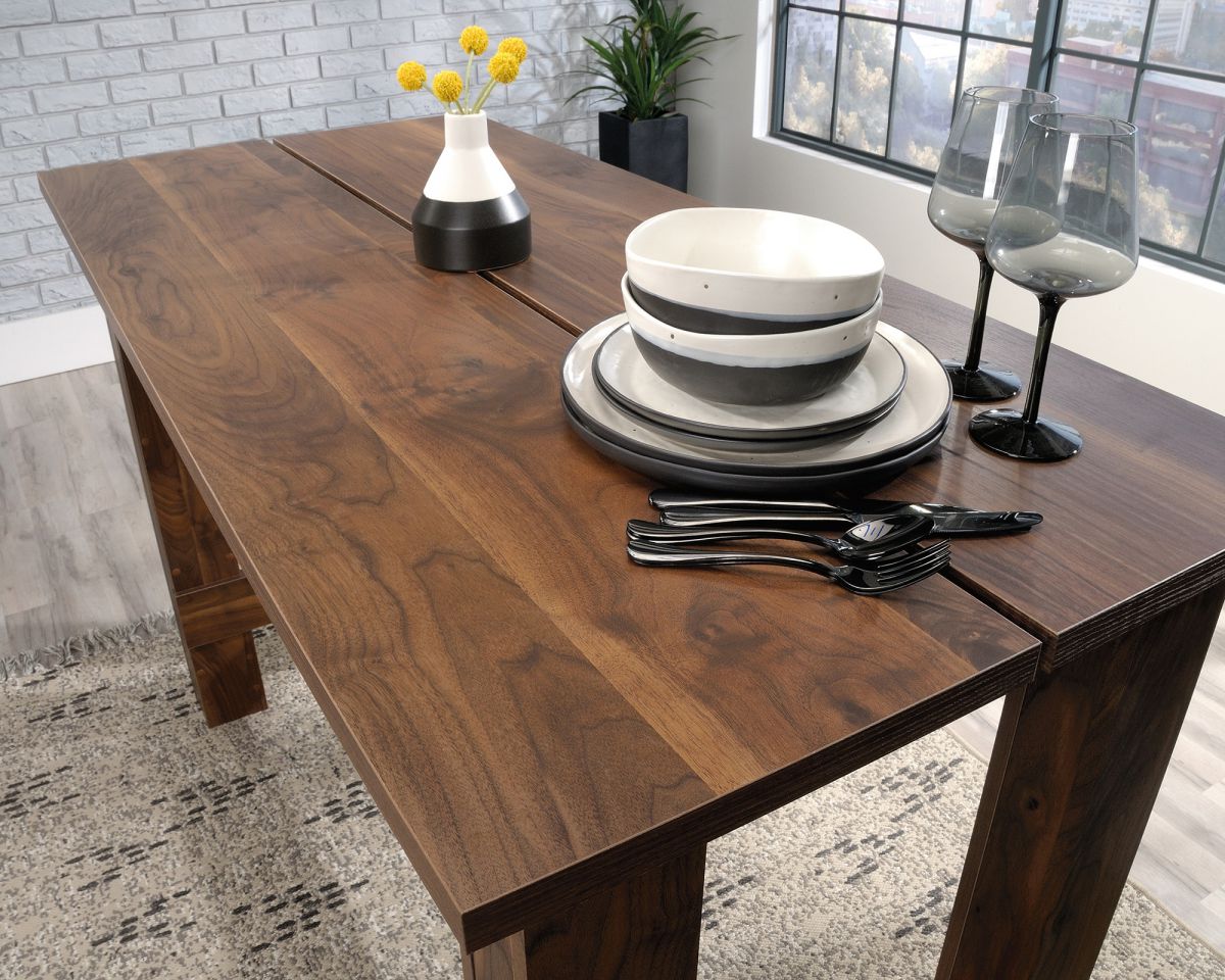 COUNTER HEIGHT WORK BENCH GRAND WALNUT CasaFenix