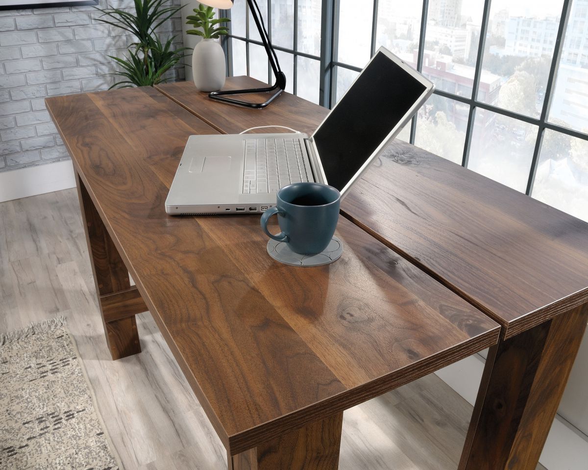 COUNTER HEIGHT WORK BENCH GRAND WALNUT CasaFenix
