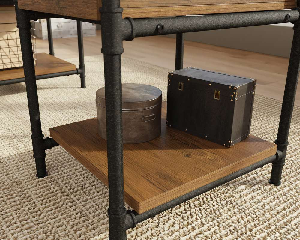 IRON FOUNDRY DOUBLE PEDESTAL DESK CasaFenix