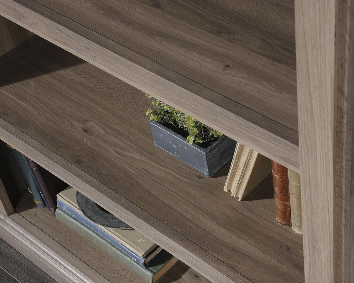 BARRISTER HOME 3 SHELF BOOKCASE SALT OAK CasaFenix