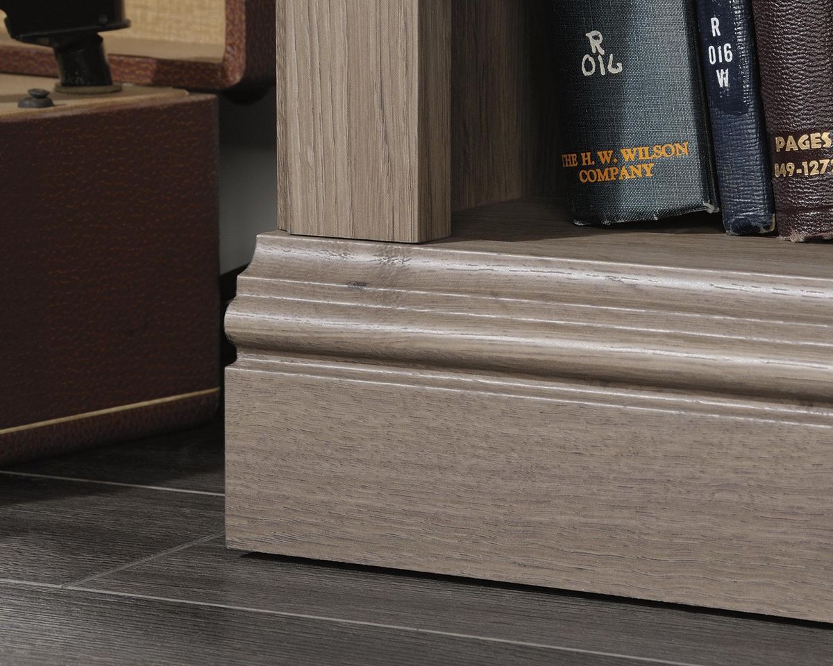 BARRISTER HOME 3 SHELF BOOKCASE SALT OAK CasaFenix