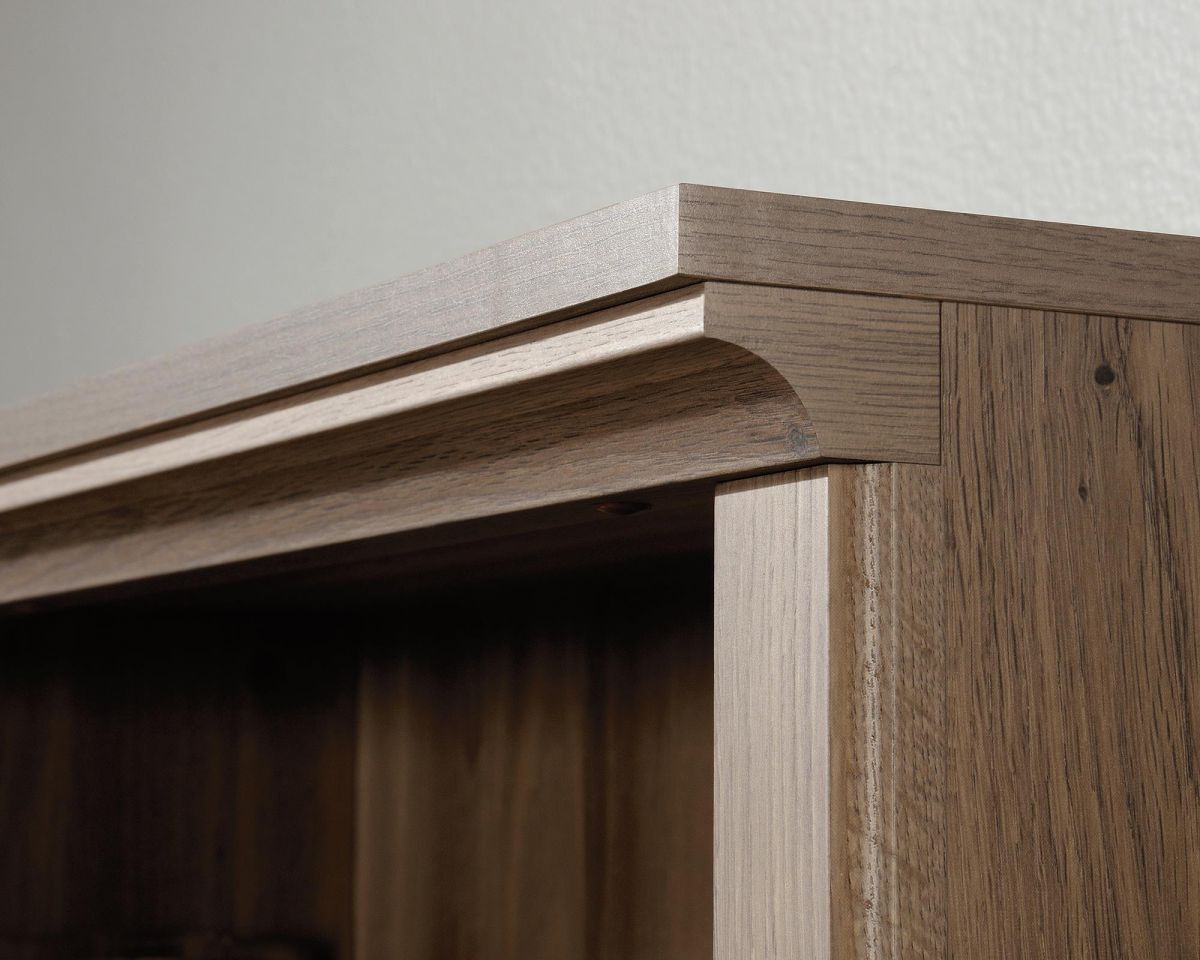 BARRISTER HOME 5 SHELF BOOKCASE SALT OAK CasaFenix