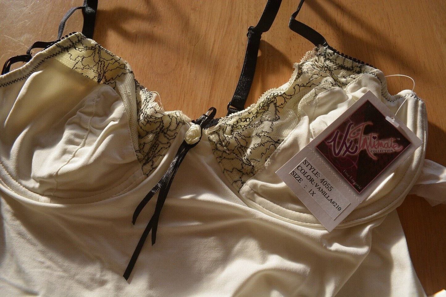 Brand New VX Intimate Vanilla Chemise Size 1XL. Sexy Wired Bra (4055) Clothes, Shoes & Accessories:Women:Women's Clothing:Lingerie & Nightwear:Nightwear CasaFenix