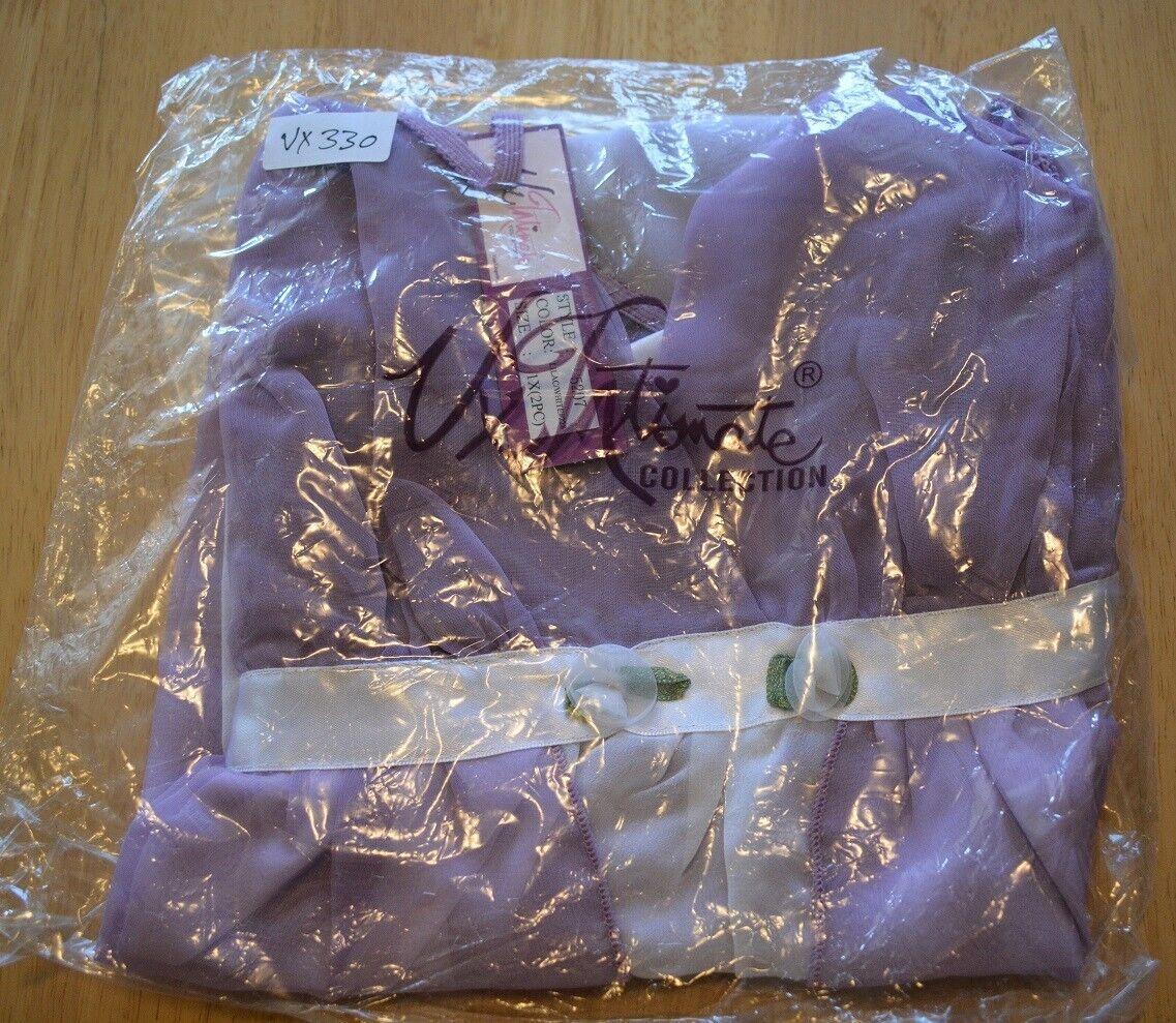 Brand New Lingerie VX Intimate Lilac Babydoll With G-string Size Small. 5207 Clothes, Shoes & Accessories:Women:Women's Clothing:Lingerie & Nightwear:Nightwear CasaFenix