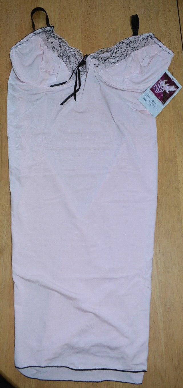 Brand New VX Intimate Pink Chemise Size Medium. Sexy Wired Bra (4055) Clothes, Shoes & Accessories:Women:Women's Clothing:Lingerie & Nightwear:Nightwear CasaFenix