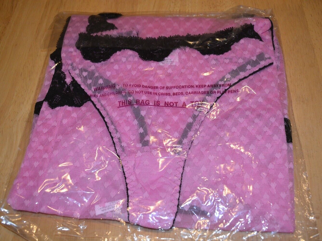 New Lingerie VX Intimate Pink Mesh Babydoll With G-string Size Medium. 5094 Clothes, Shoes & Accessories:Women:Women's Clothing:Lingerie & Nightwear:Nightwear CasaFenix