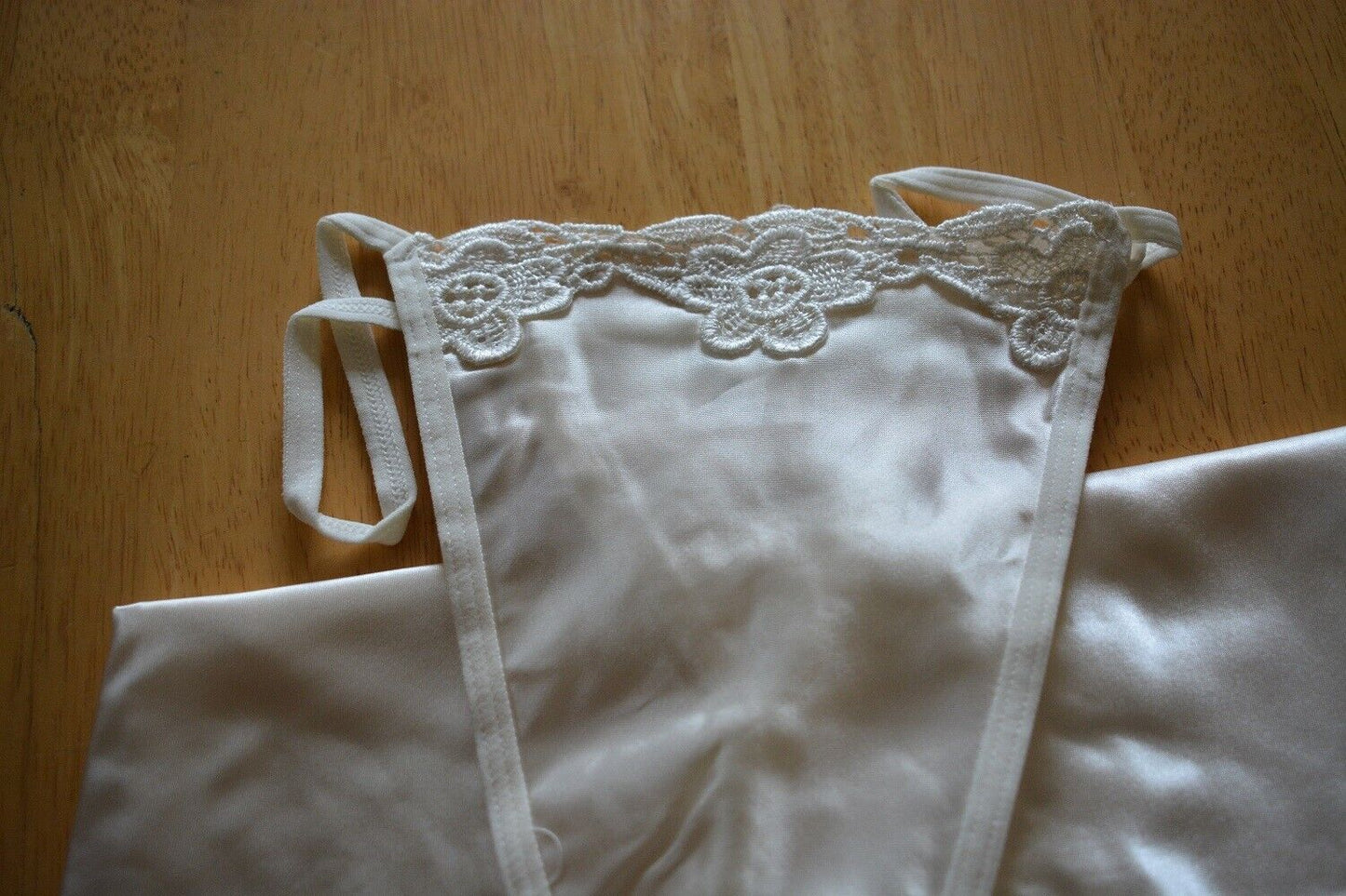 New Sexy VX Intimate Ivory satin & Lace Babydoll + G-String (5081). Size Medium Clothes, Shoes & Accessories:Women:Women's Clothing:Lingerie & Nightwear:Nightwear CasaFenix