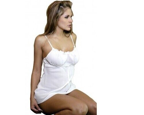 New Lingerie VX Intimate Jade Babydoll With G-string Size Medium. 5118 Clothes, Shoes & Accessories:Women:Women's Clothing:Lingerie & Nightwear:Nightwear CasaFenix