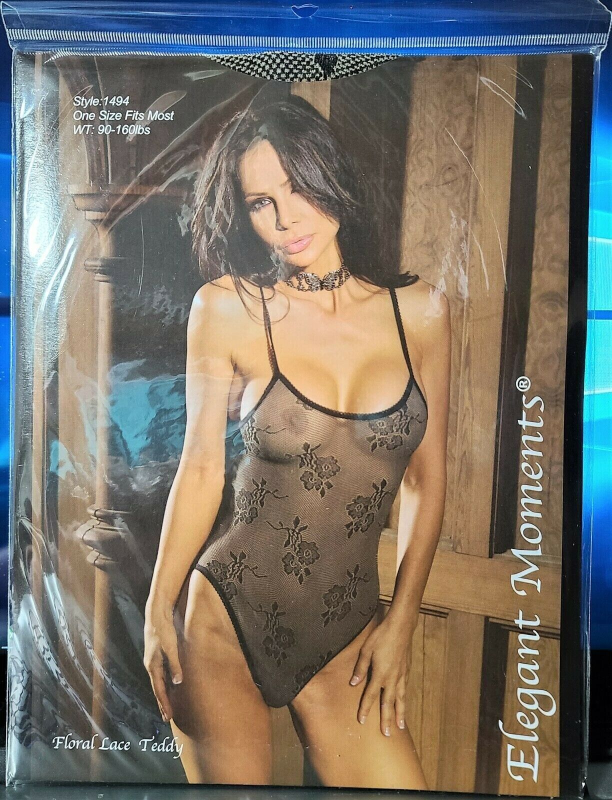 Sexy New Elegant Moments Sexy Opaque Black Teddy One Szz See Through Sheer 1494 Clothes, Shoes & Accessories:Specialty:Erotic Clothing:Women's Underwear:Bodies & Catsuits CasaFenix