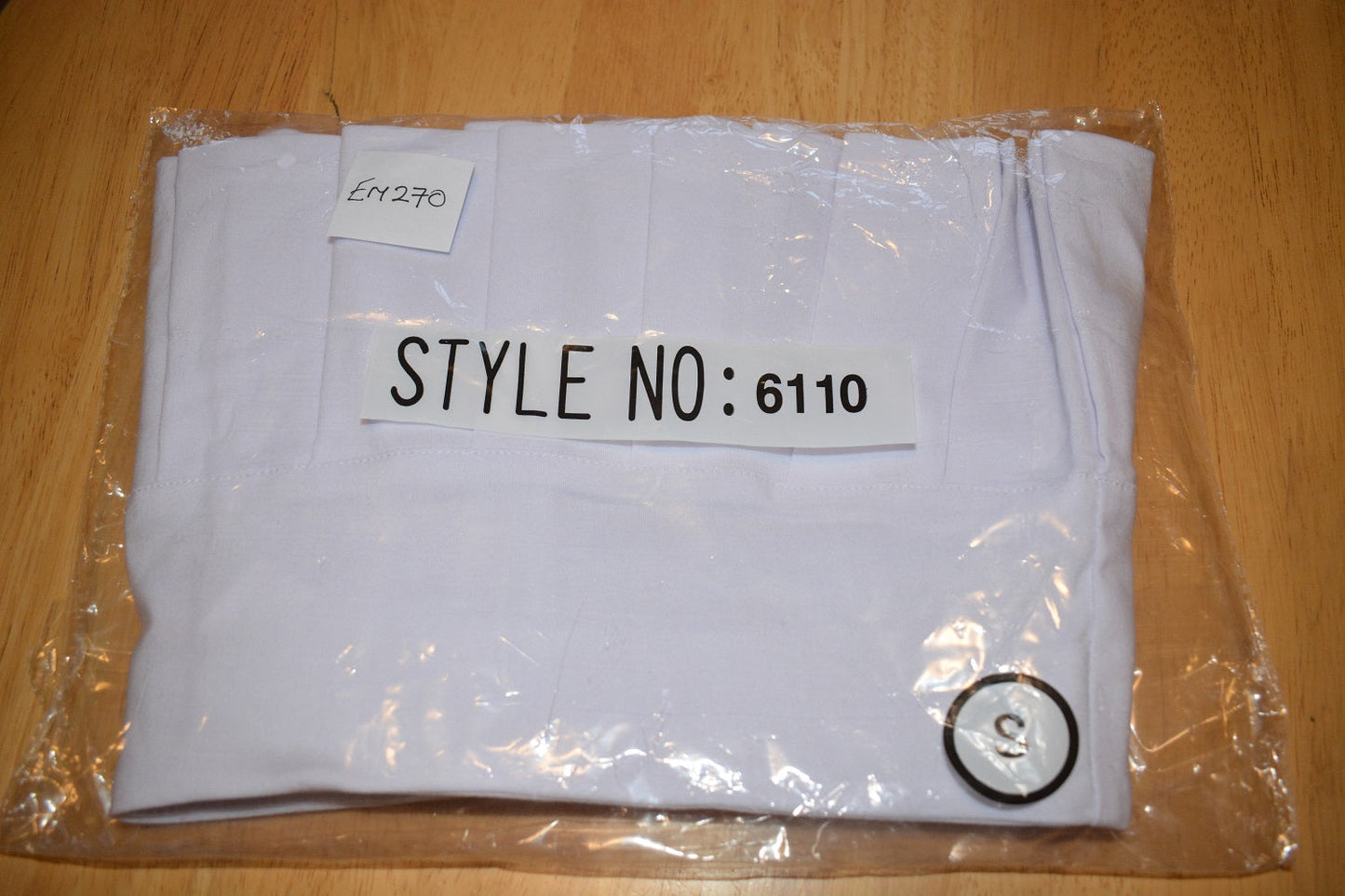 BNWT Elegant Moments Micro Mini Skirt With Pleats White Size Small. 6110 EM270 EM307 Clothes, Shoes & Accessories:Specialty:Erotic Clothing:Other Erotic Clothing CasaFenix