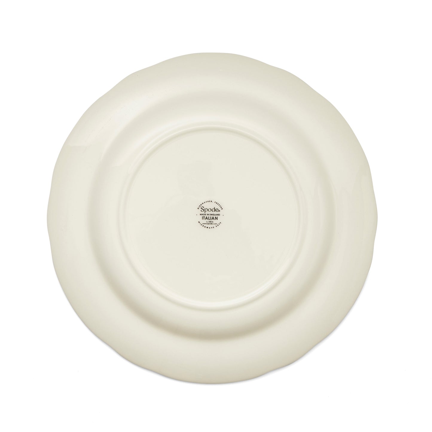 Blue Italian Set of 4 Porcelain Dinner Plates – Spode Fine China dinnerware CasaFenix