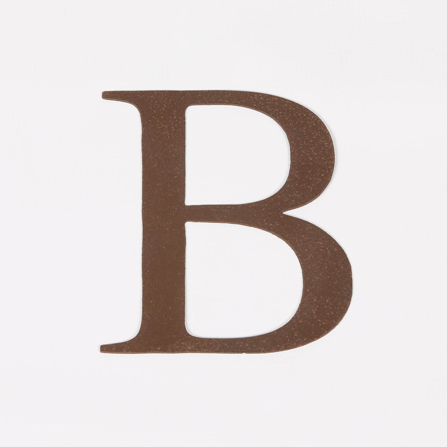 6" Rustic Iron Letter - B Side Table CasaFenix