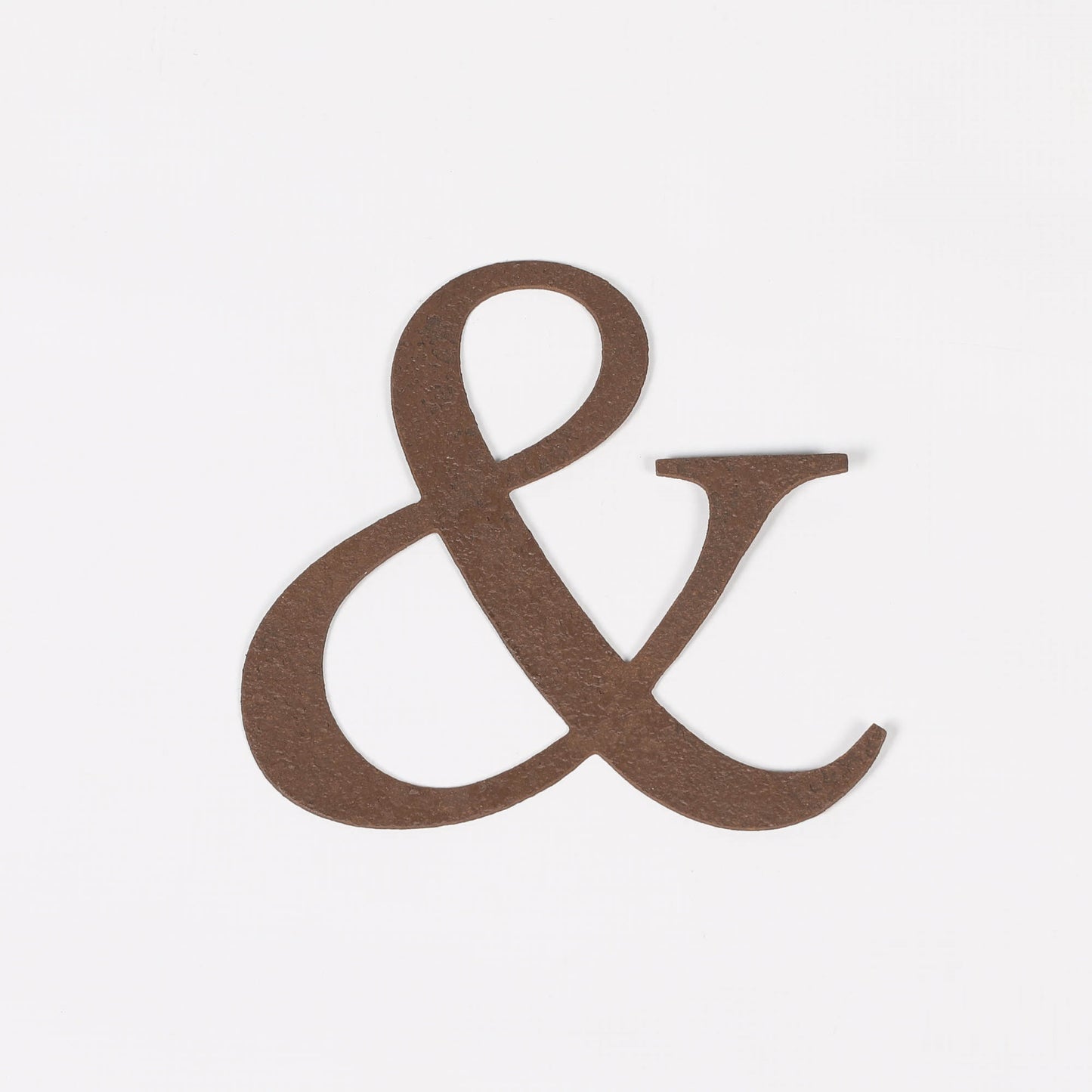 6" Rustic Iron Letter - & Side Table CasaFenix