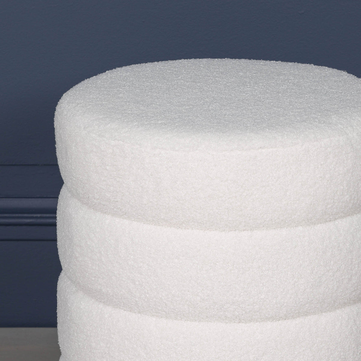 Boucle Beehive Round Stool stool CasaFenix