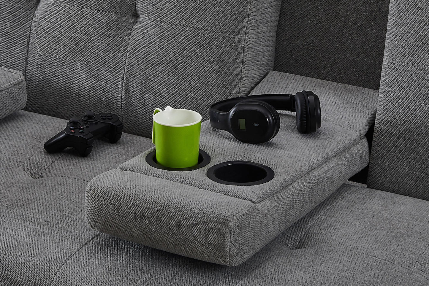 Aspen 3 Seater Sofabed Large Sofa in Blue, Grey, Mocca, or Duck egg (Copy) Sofa CasaFenix