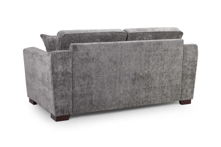 Astrid Plush Button Fabric Sofa in Silver or Slate Grey 2, 3 Seat, 4 Seat Corner Settee Footstool (Copy) Sofa CasaFenix