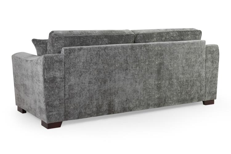 Astrid Plush Button Fabric Sofa in Silver or Slate Grey 2, 3 Seat, 4 Seat Corner Settee Footstool (Copy) Sofa CasaFenix