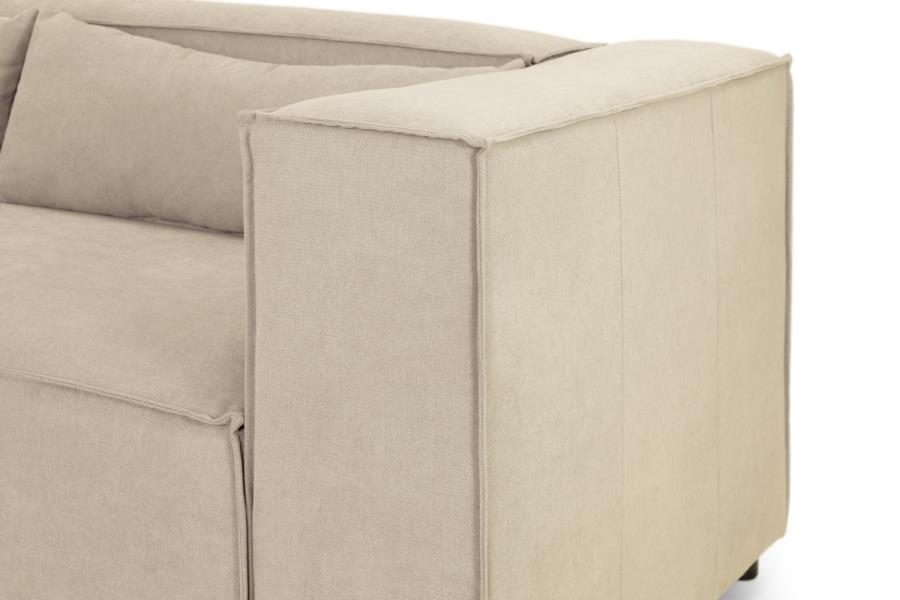 Becca Sofabed Universal Corner Sofa in Cream, Grey or Mocha (Copy) Sofa CasaFenix