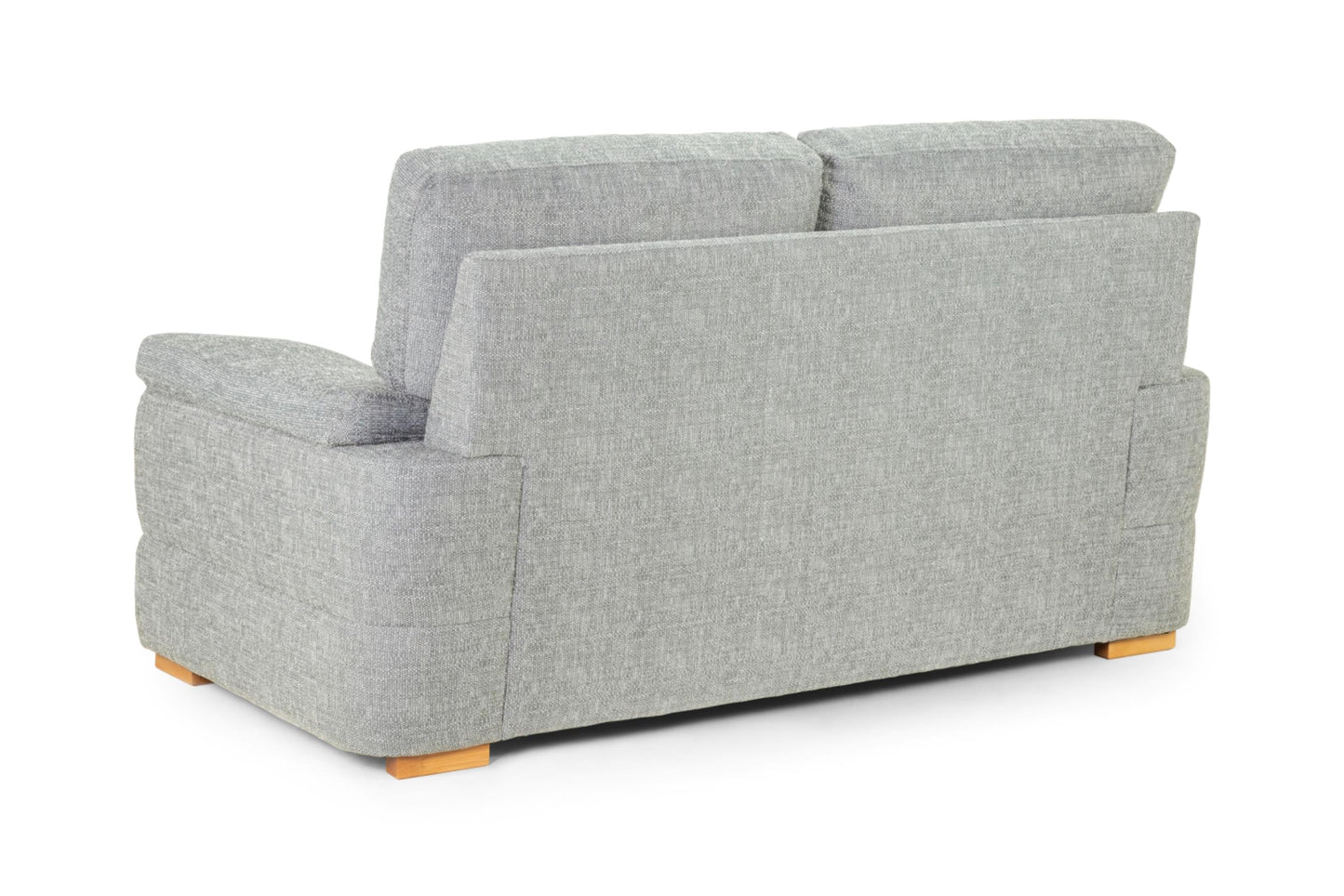 Bento Plush Fabric Sofa in Silver or Charcoal Grey 2, 3 Seat, 4 Seat Corner Settee (Copy) Sofa CasaFenix