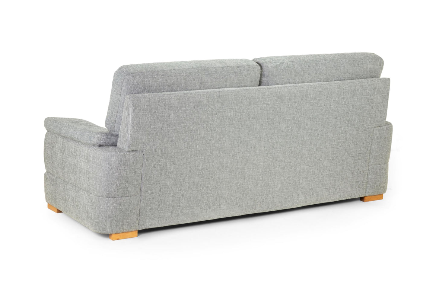 Bento Plush Fabric Sofa in Silver or Charcoal Grey 2, 3 Seat, 4 Seat Corner Settee (Copy) Sofa CasaFenix