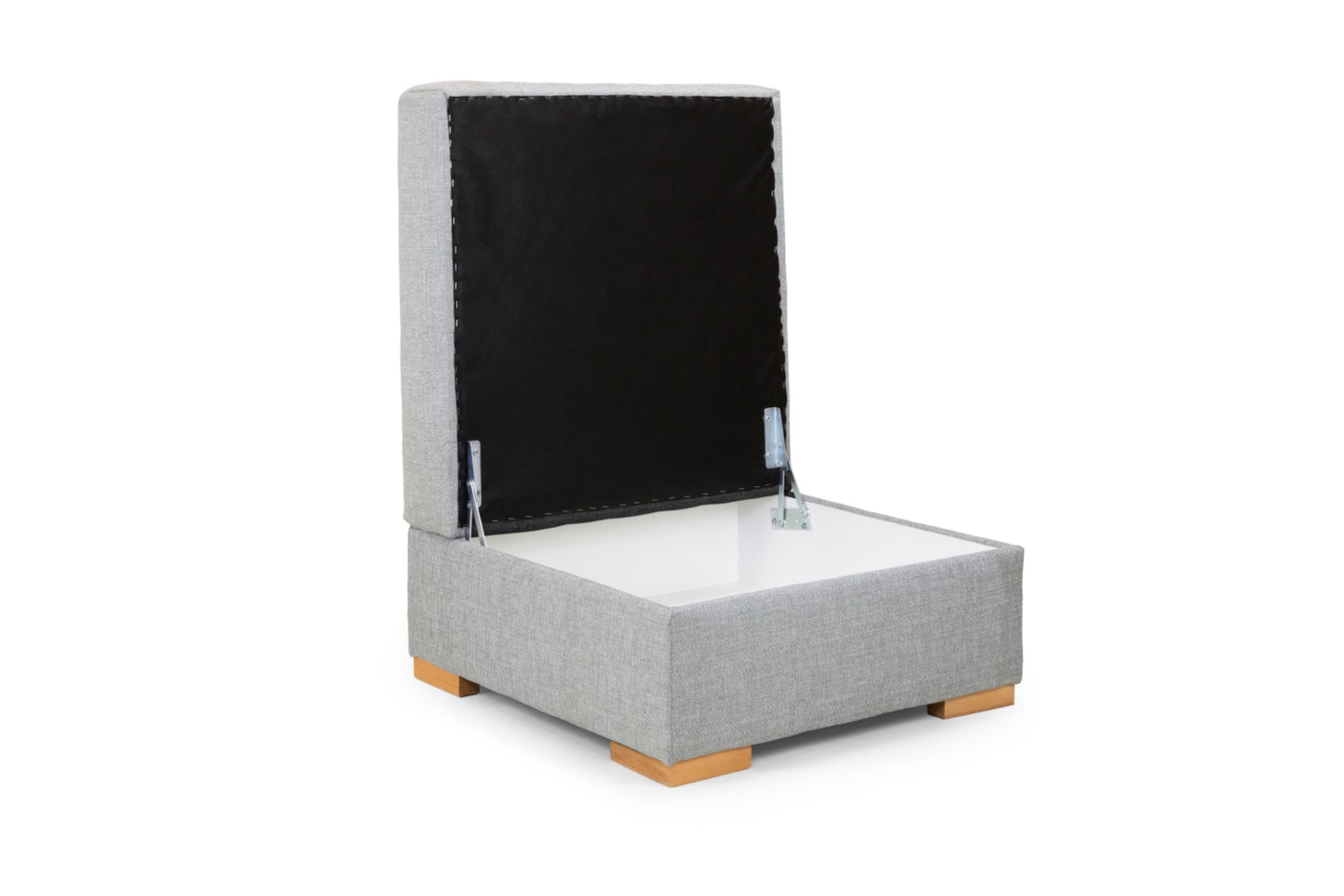 Bento Plush Fabric Sofa in Silver or Charcoal Grey 2, 3 Seat, 4 Seat Corner Settee (Copy) Sofa CasaFenix