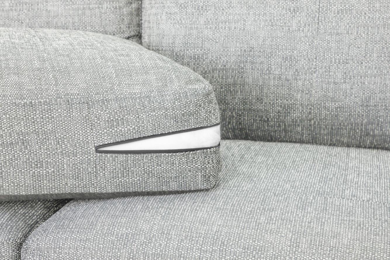 Bento Plush Fabric Sofa in Silver or Charcoal Grey 2, 3 Seat, 4 Seat Corner Settee (Copy) Sofa CasaFenix