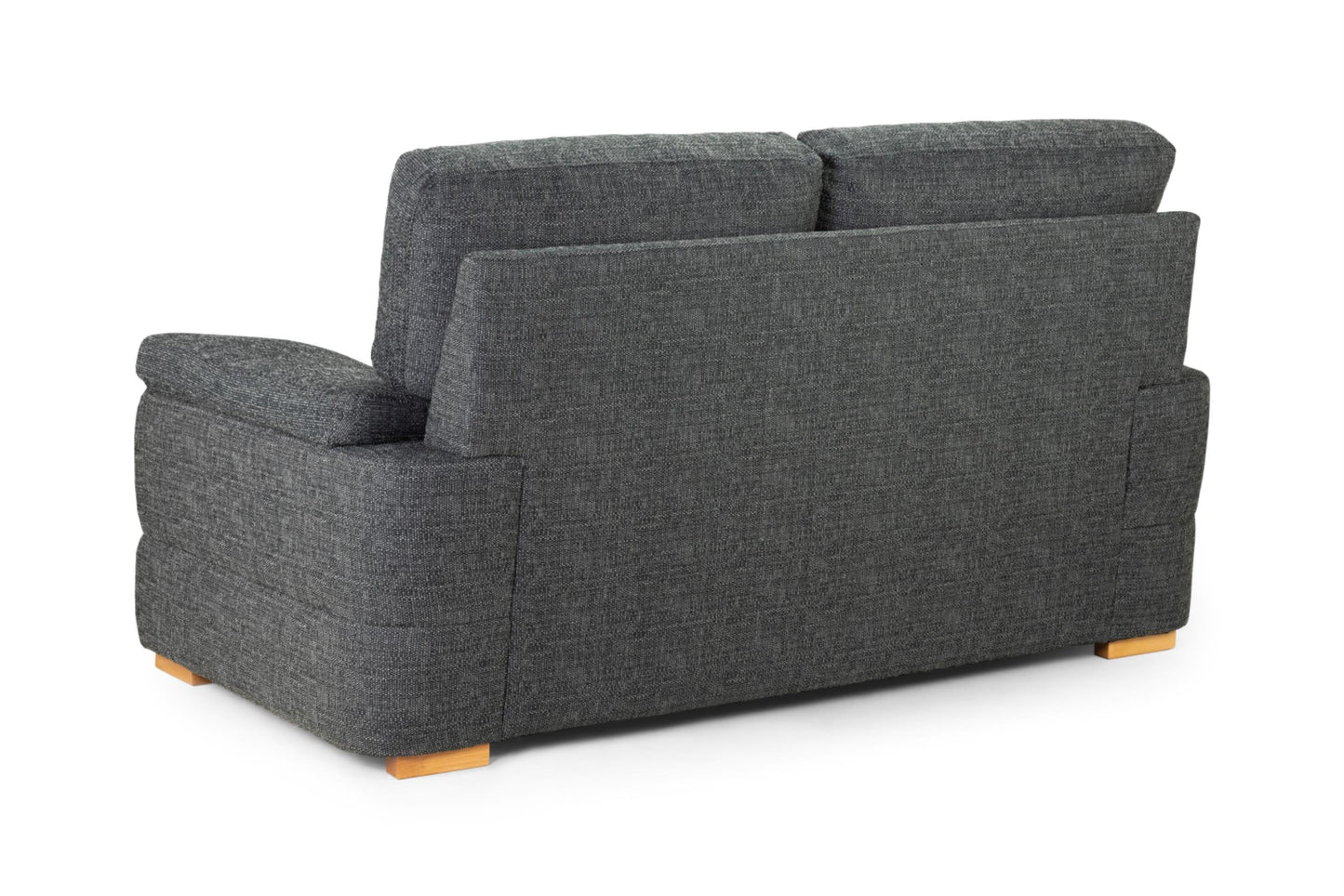 Bento Plush Fabric Sofa in Silver or Charcoal Grey 2, 3 Seat, 4 Seat Corner Settee (Copy) Sofa CasaFenix