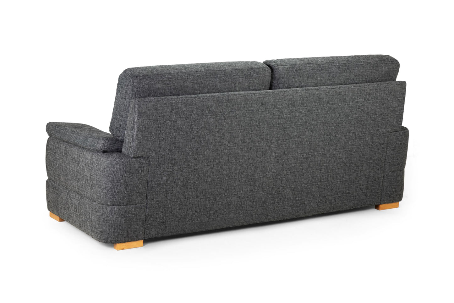 Bento Plush Fabric Sofa in Silver or Charcoal Grey 2, 3 Seat, 4 Seat Corner Settee (Copy) Sofa CasaFenix