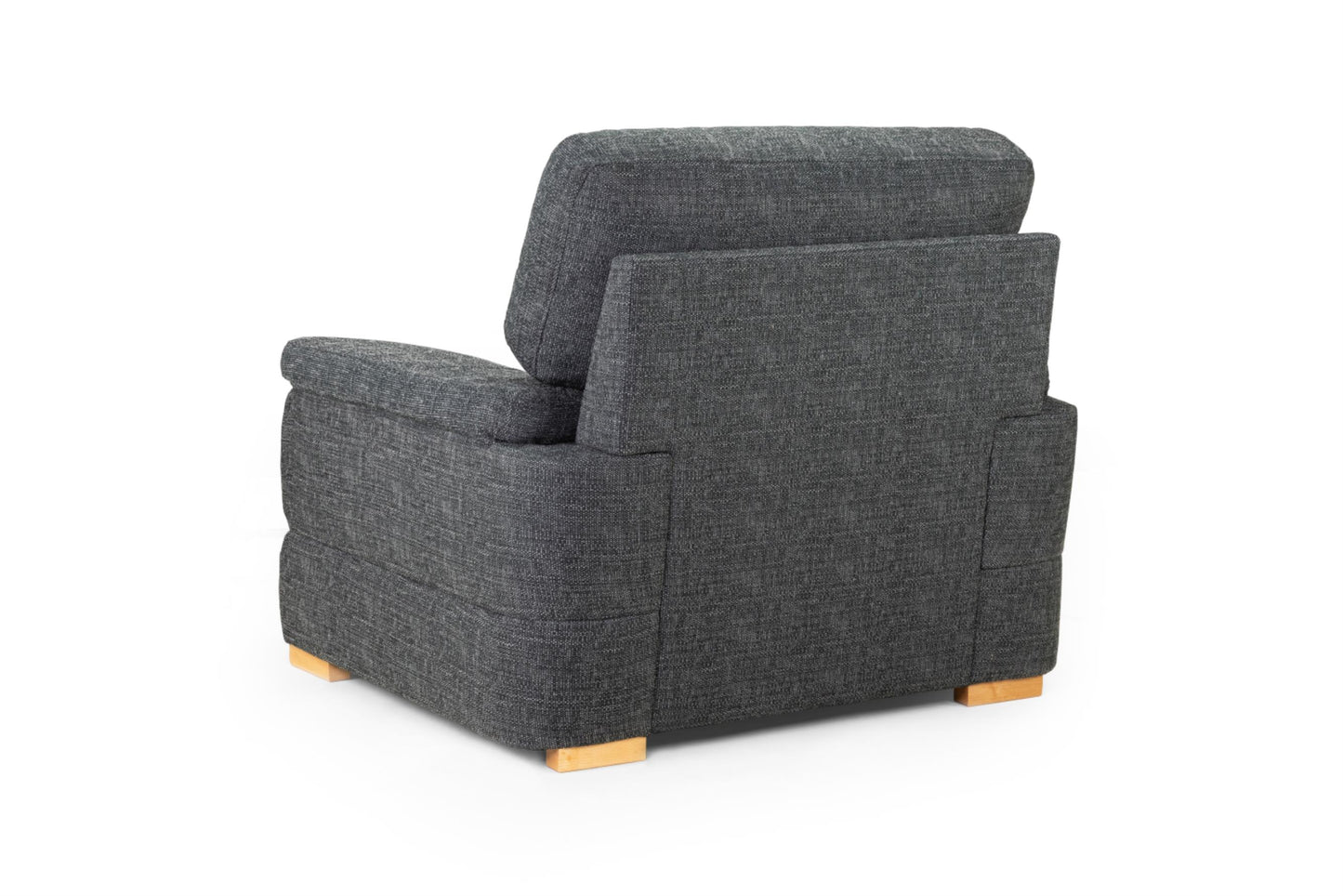 Bento Plush Fabric Sofa in Silver or Charcoal Grey 2, 3 Seat, 4 Seat Corner Settee (Copy) Sofa CasaFenix