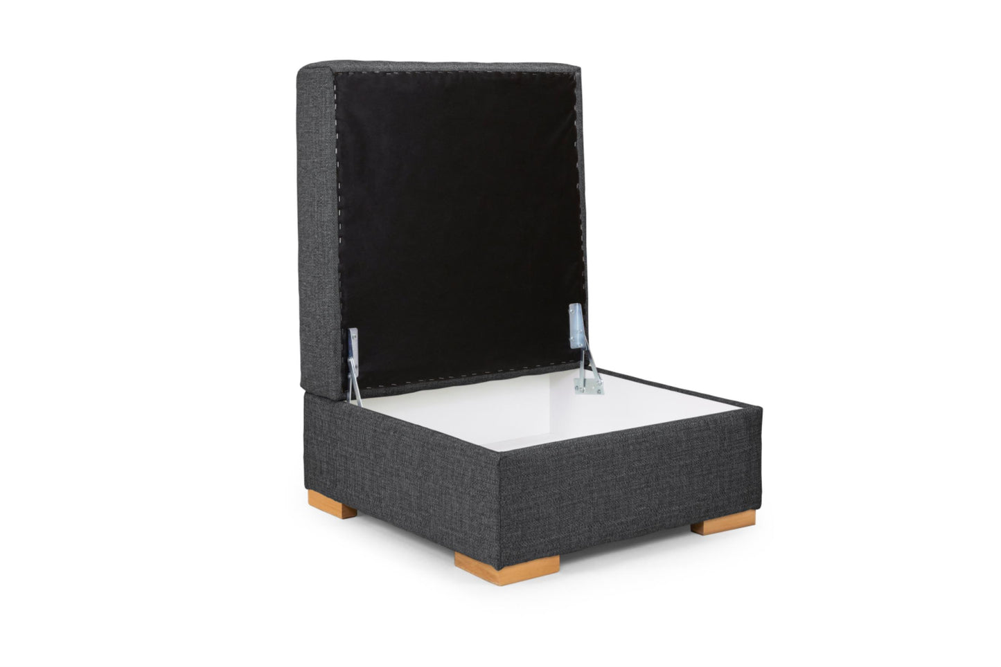 Bento Plush Fabric Sofa in Silver or Charcoal Grey 2, 3 Seat, 4 Seat Corner Settee (Copy) Sofa CasaFenix