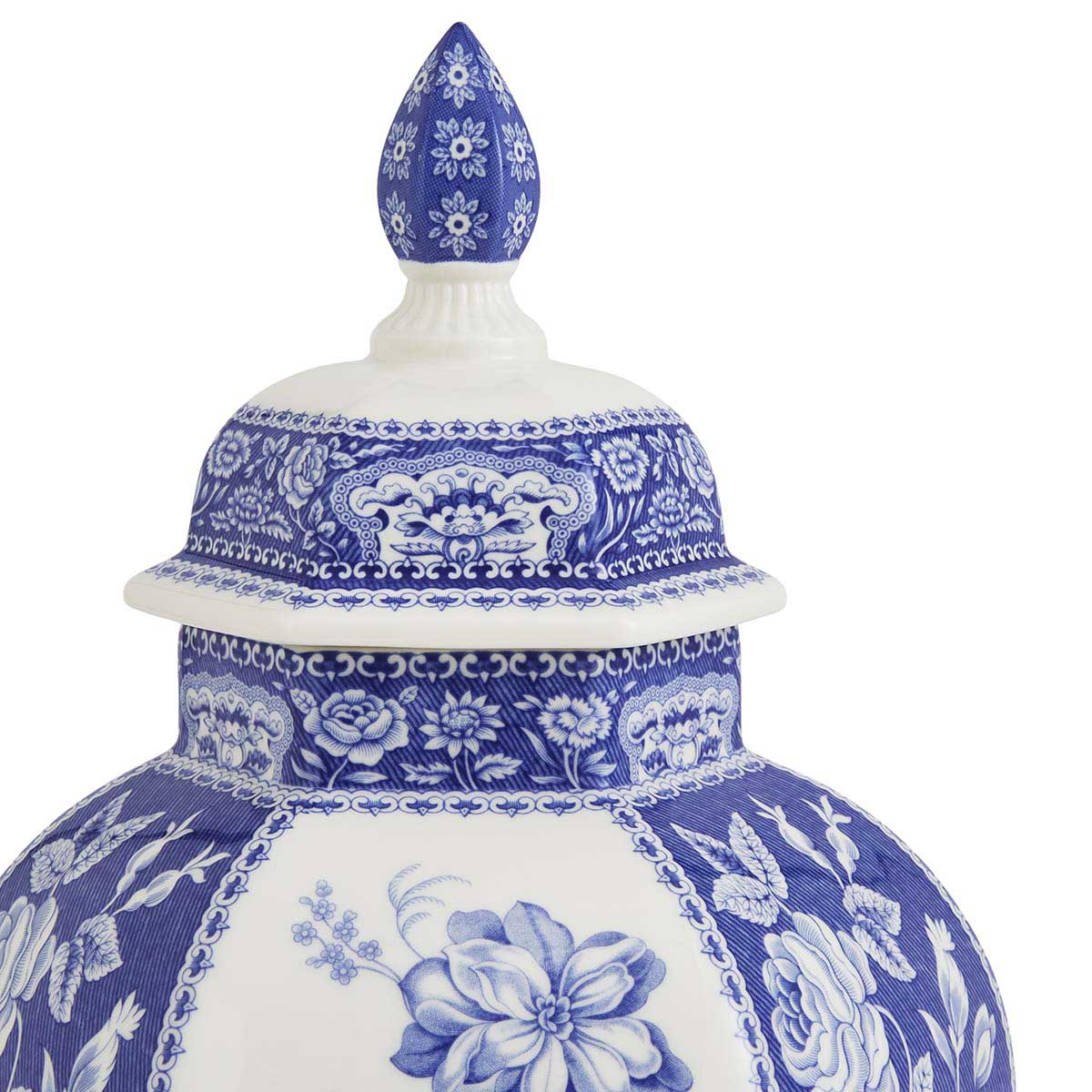 Blue Italian Floral Vase – Porcelain Blue & White Decorative Vase dinnerware CasaFenix