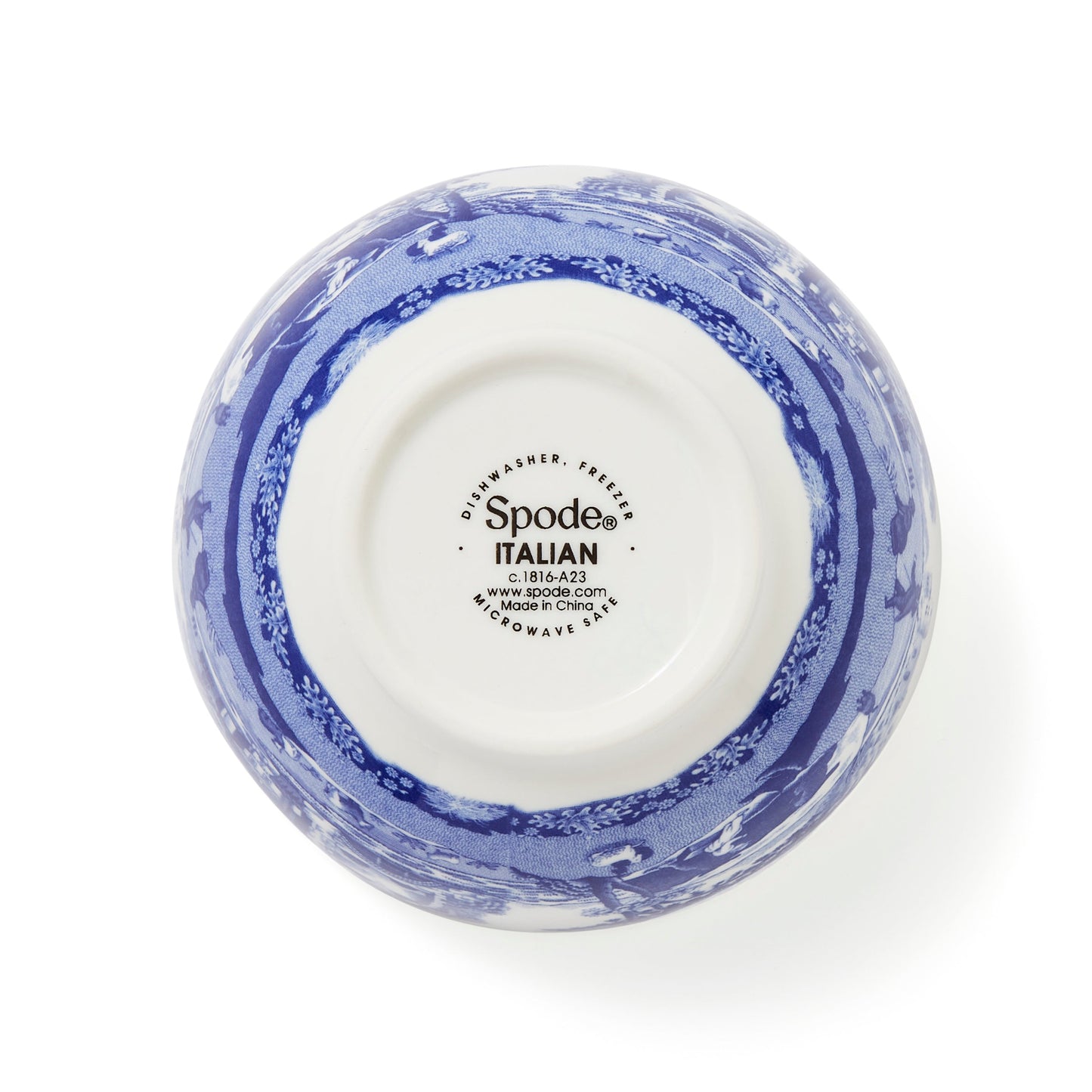 Blue Italian Dip Bowls Set of 4 – Blue & White Porcelain Bowls dinnerware CasaFenix