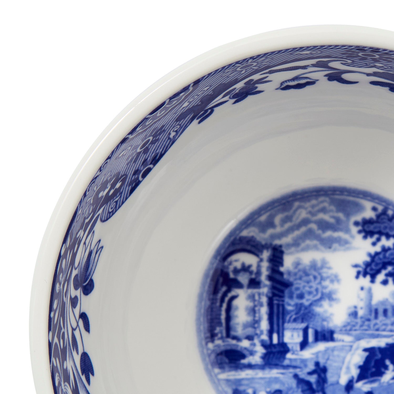 Blue Italian Dip Bowls Set of 4 – Blue & White Porcelain Bowls dinnerware CasaFenix