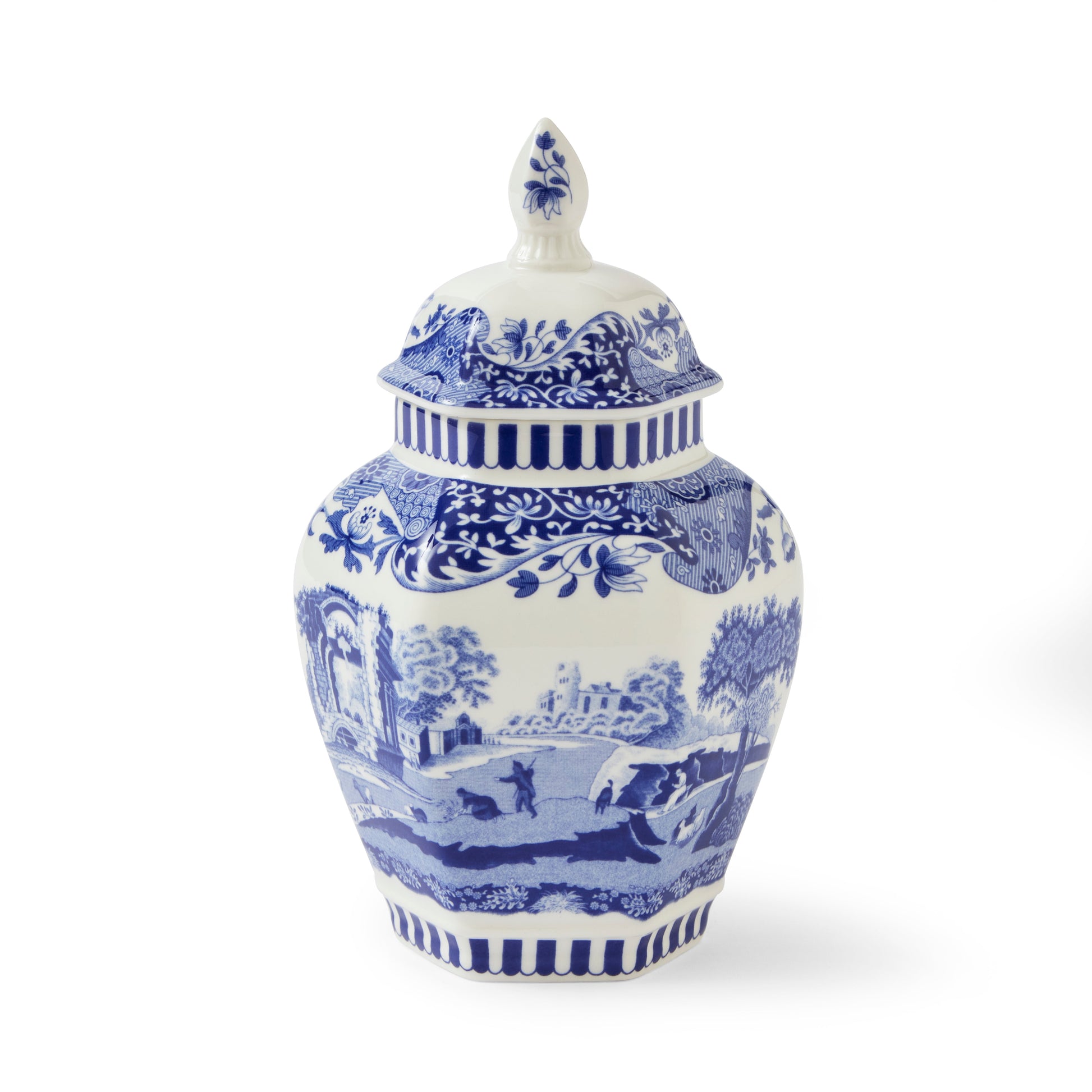 Blue Italian Mini Vase – Porcelain Decorative Floral Vase dinnerware CasaFenix