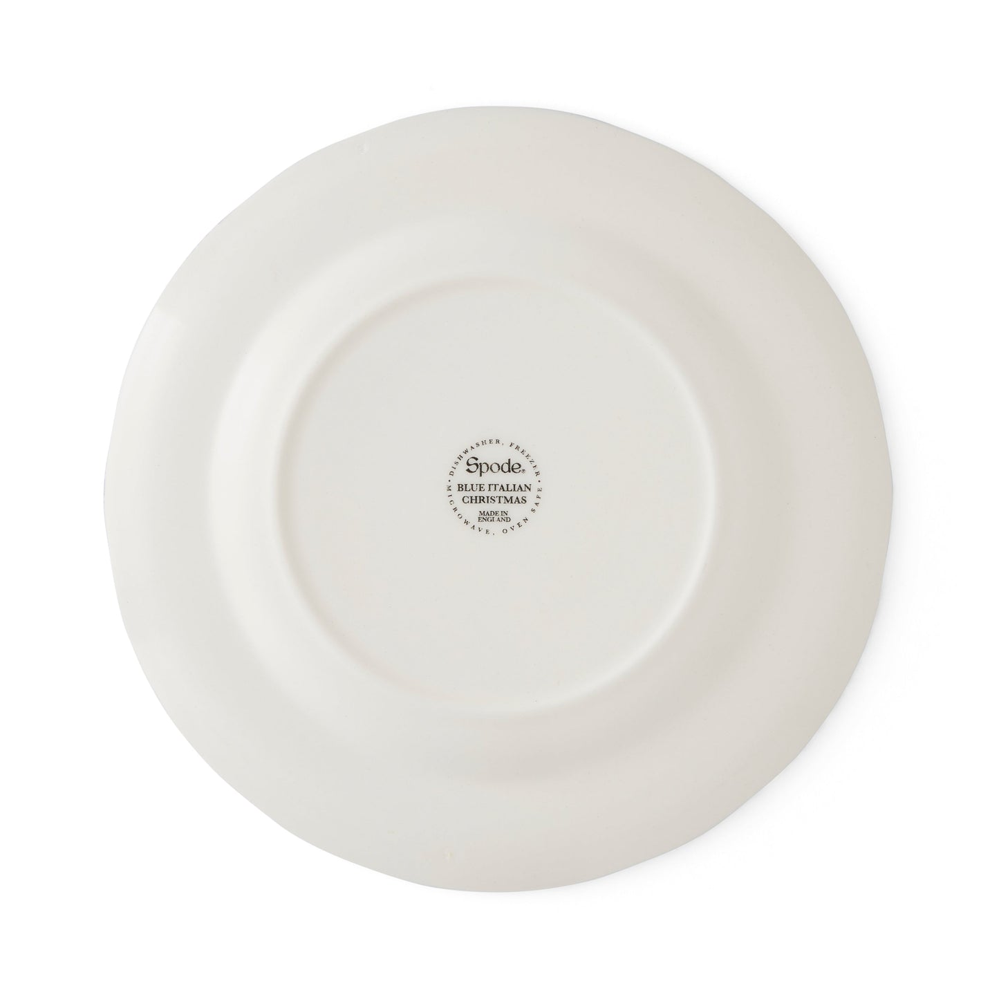 Blue Italian Christmas Set of 4 Side Plates – Limited Edition Porcelain dinnerware CasaFenix