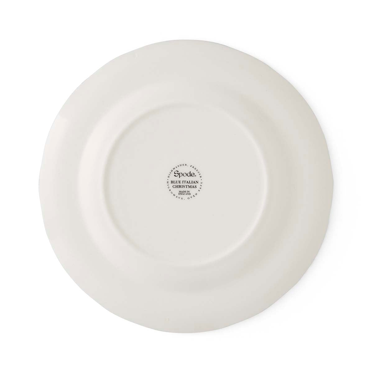 Blue Italian Christmas Set of 4 Side Plates – Limited Edition Porcelain dinnerware CasaFenix