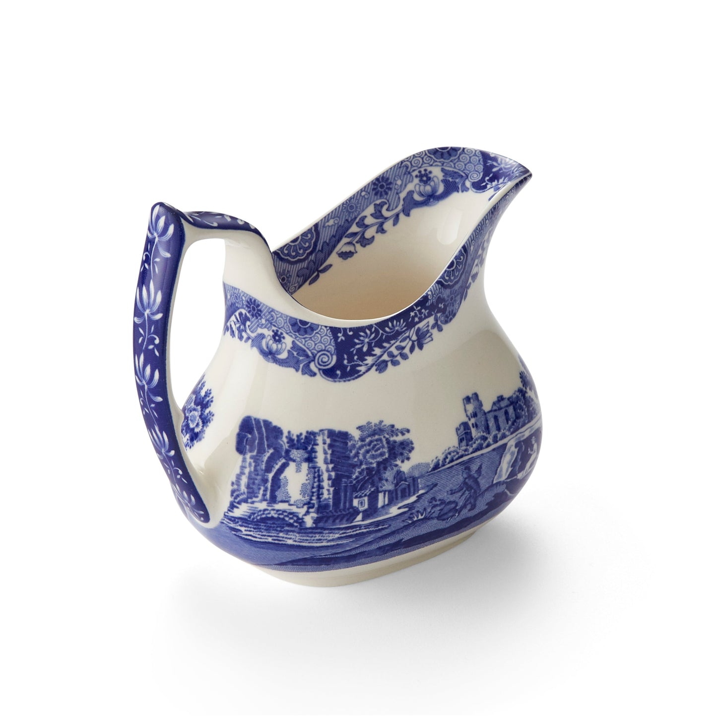 Blue Italian Cream Jug – Porcelain Blue Italian Afternoon Tea Accessory dinnerware CasaFenix
