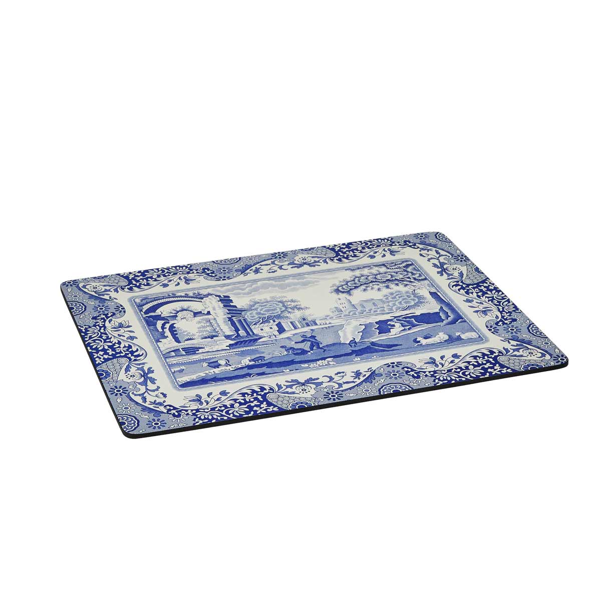 Blue Italian Set of 4 Placemats – Classic Blue Italian Table Mats dinnerware CasaFenix