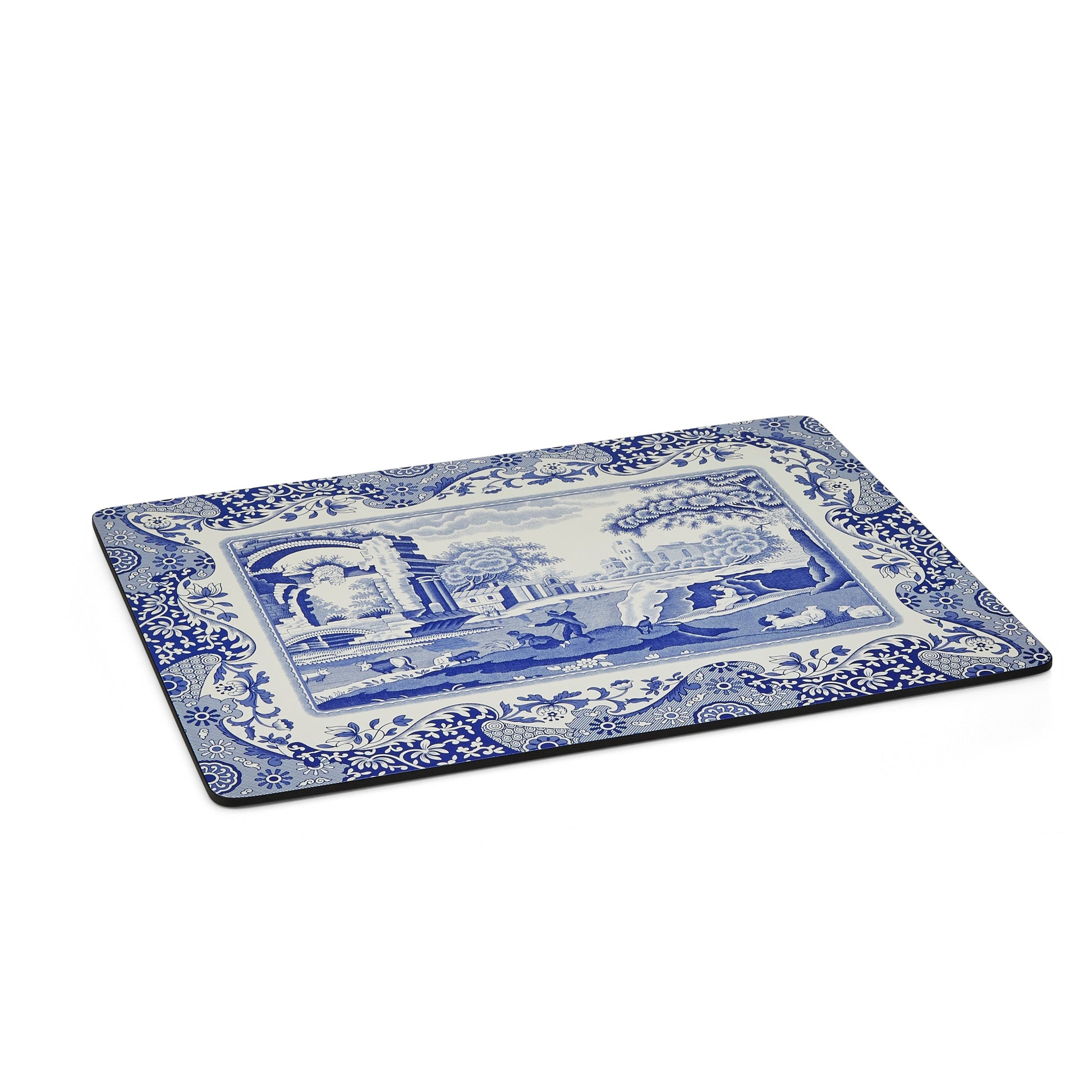 Blue Italian Set of 4 Placemats – Classic Blue Italian Table Mats dinnerware CasaFenix