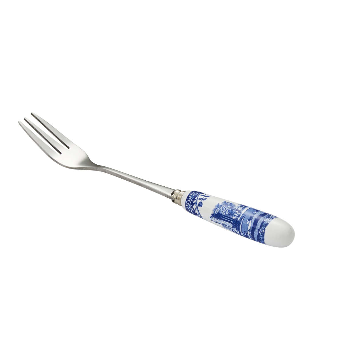 Blue Italian Set of 6 Pastry Forks – Porcelain Blue Italian Handles dinnerware CasaFenix