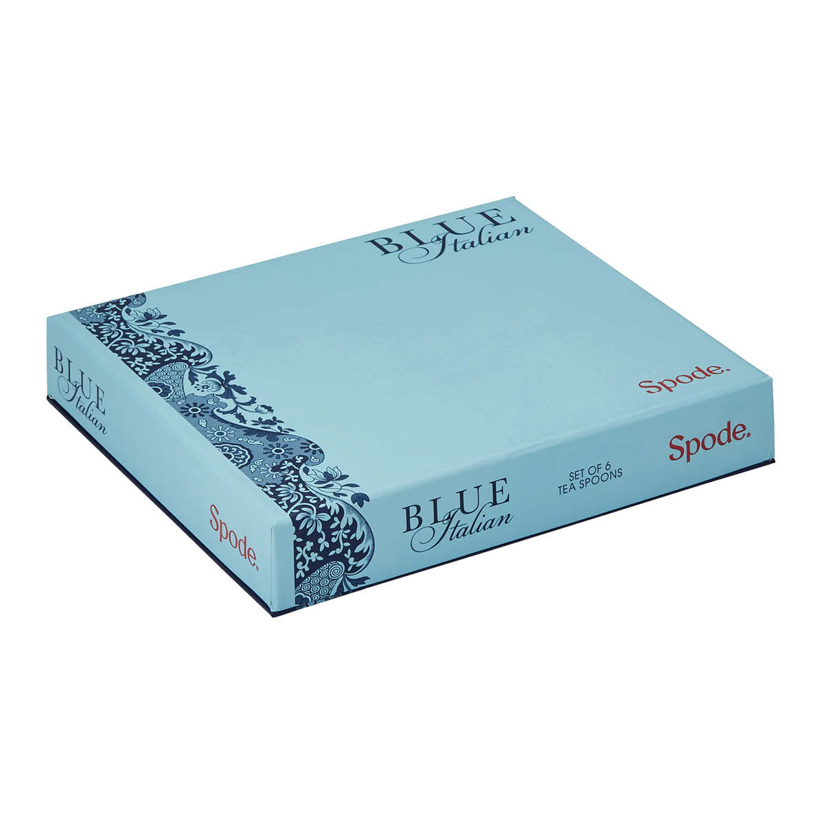 Blue Italian Set of 6 Tea Spoons – Porcelain Blue Italian Handles dinnerware CasaFenix