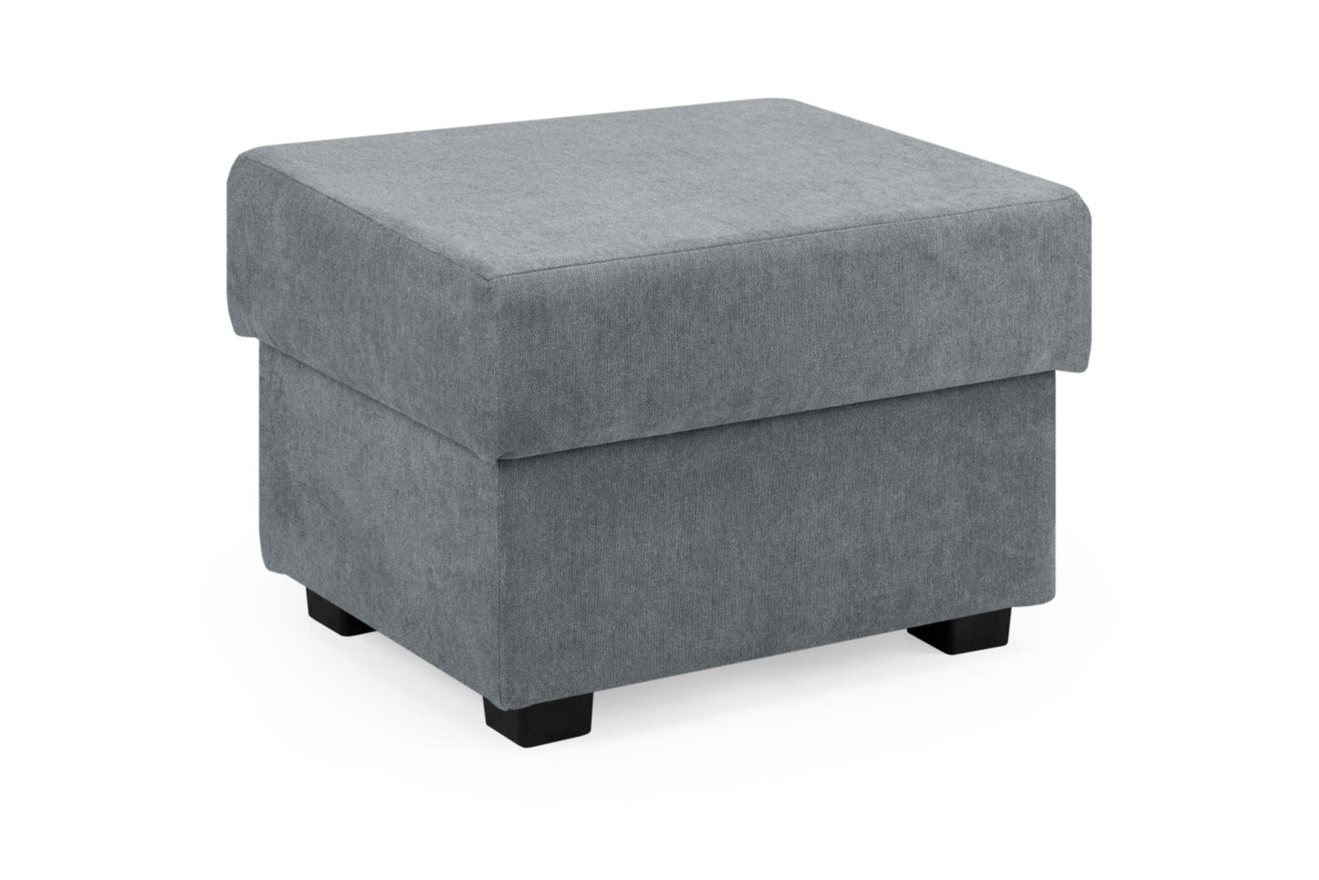 Verona Fullback Fabric Sofa In Black or Grey. 1, 2, 3 Seat Settee & Corner Sofa, Swivel Chair & Footstool Sofa CasaFenix