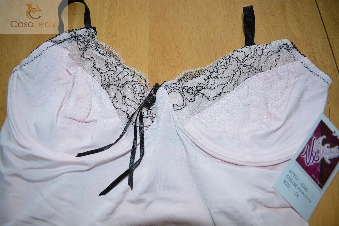Brand New VX Intimate Pink Chemise Size 1XL. Sexy Wired Bra (4055) Clothes, Shoes & Accessories:Women:Women's Clothing:Lingerie & Nightwear:Nightwear CasaFenix