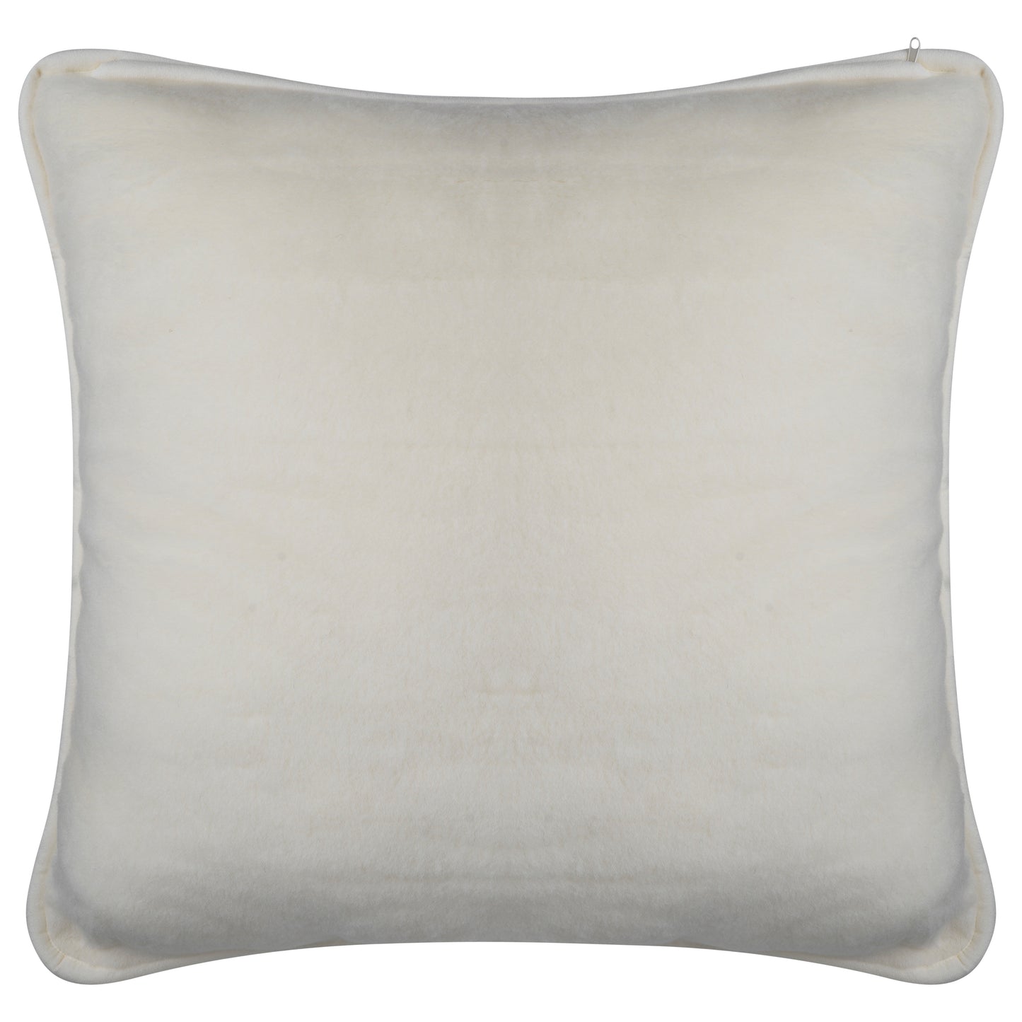 100% Cashmere Wool Pillow - Natural Cream / White - CasaFenix