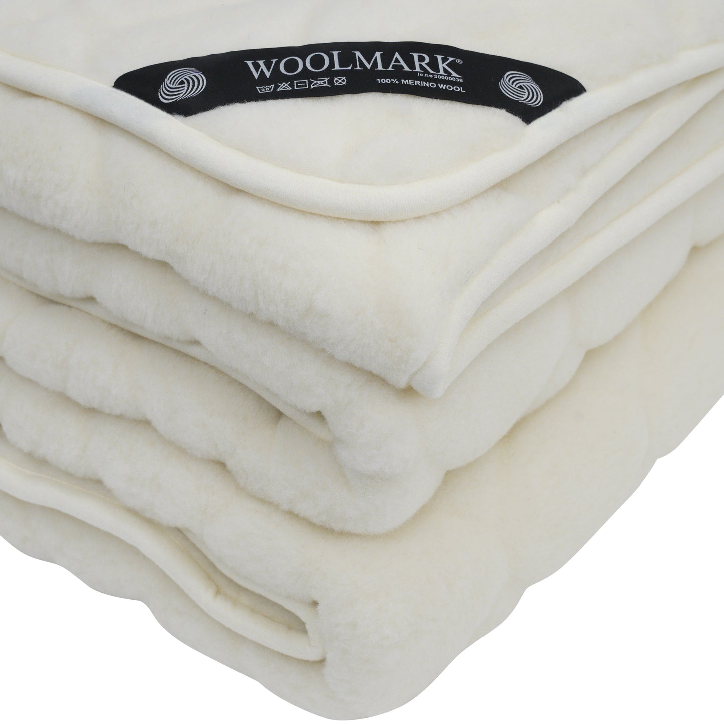 Cashmere Wool Quilt - Natural Shapes 200 x 135cm - CasaFenix