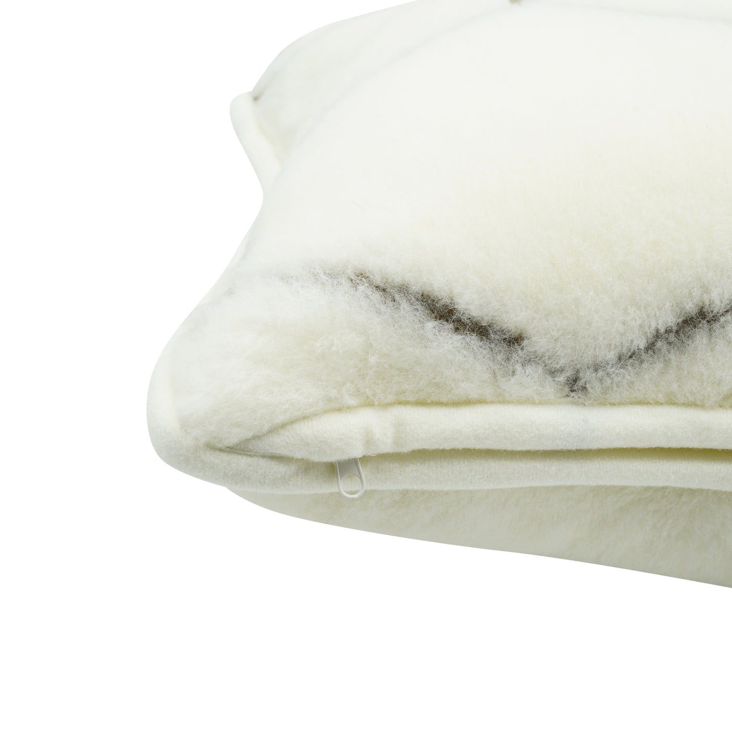 100% Cashmere Wool Cushion - Natural Cream Colour  Hex 60x50cm - CasaFenix