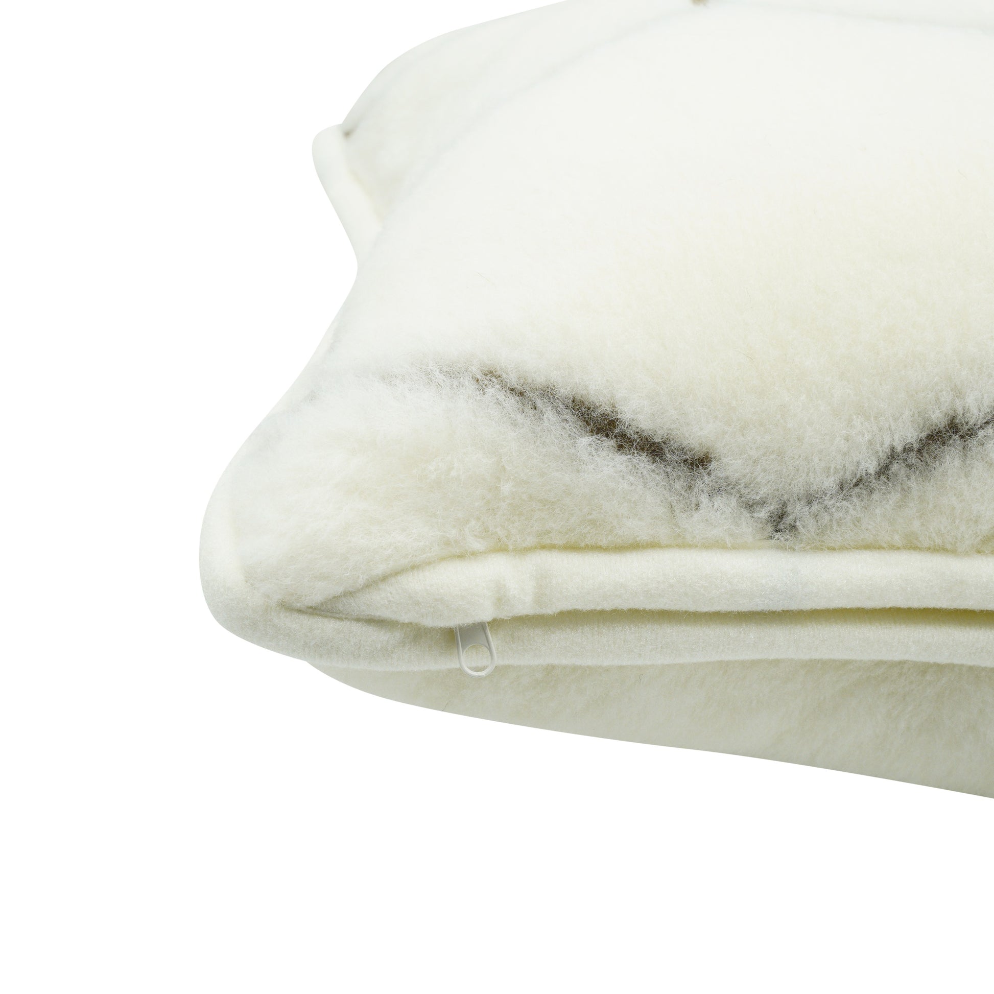 100% Cashmere Wool Cushion - Natural Cream Colour  Hex 60x50cm - CasaFenix