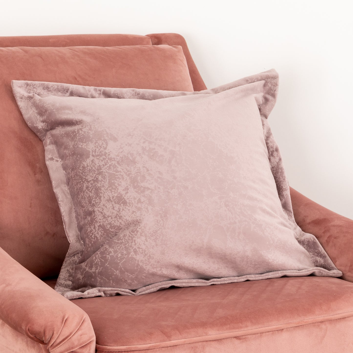 Pink Crushed Velvet Cushion Cover Cushion CasaFenix