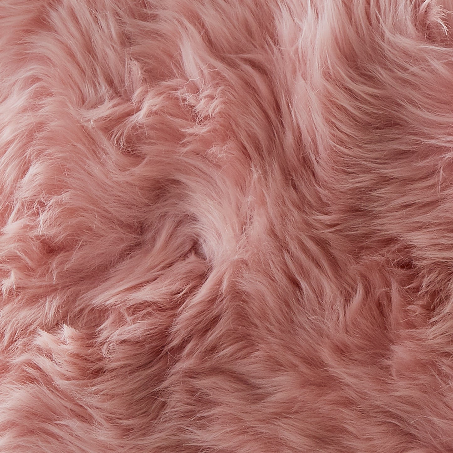 Blush Pink Sheepskin Cushion Cushion CasaFenix